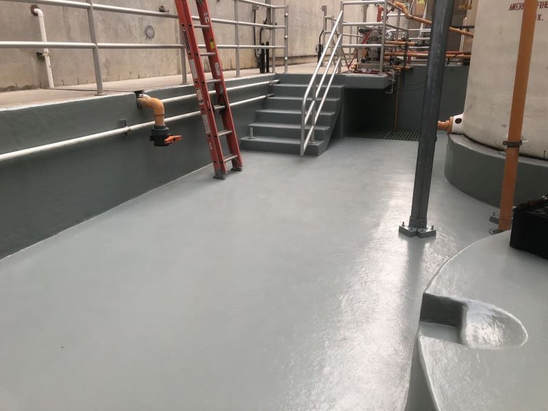 Pyramid peak wtp secondary containment